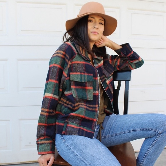 Fall Plaid Lumberjack Jacket - Picture 3 of 8